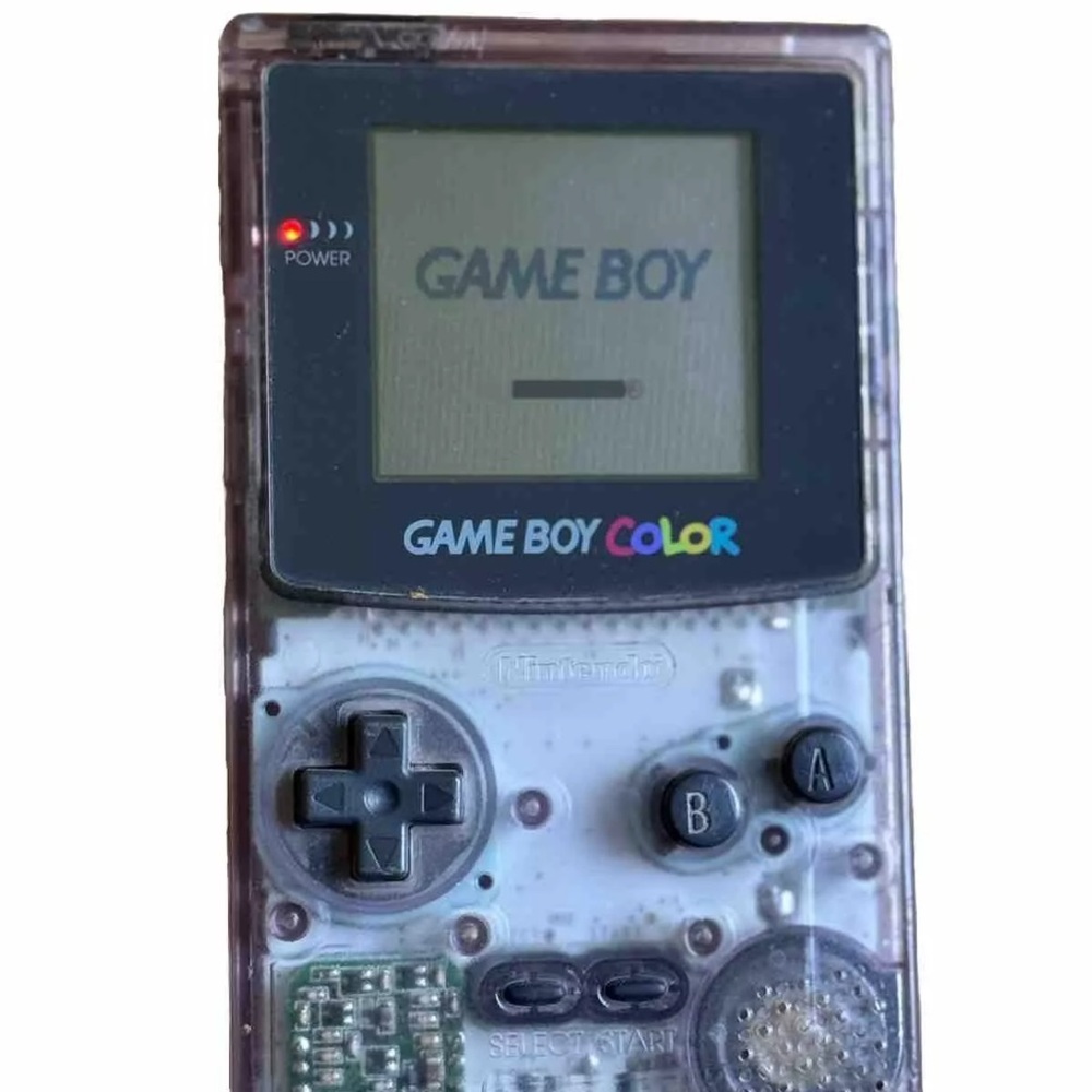 Nintendo Game Boy Color Handheld System - Atomic Purple TESTED